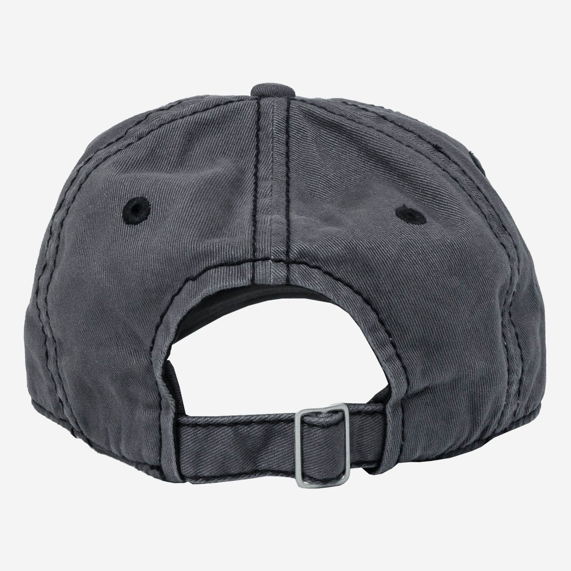 Vapor Apparel Sun Protection District Thick Stitch Cap - EM - STR Script - White
