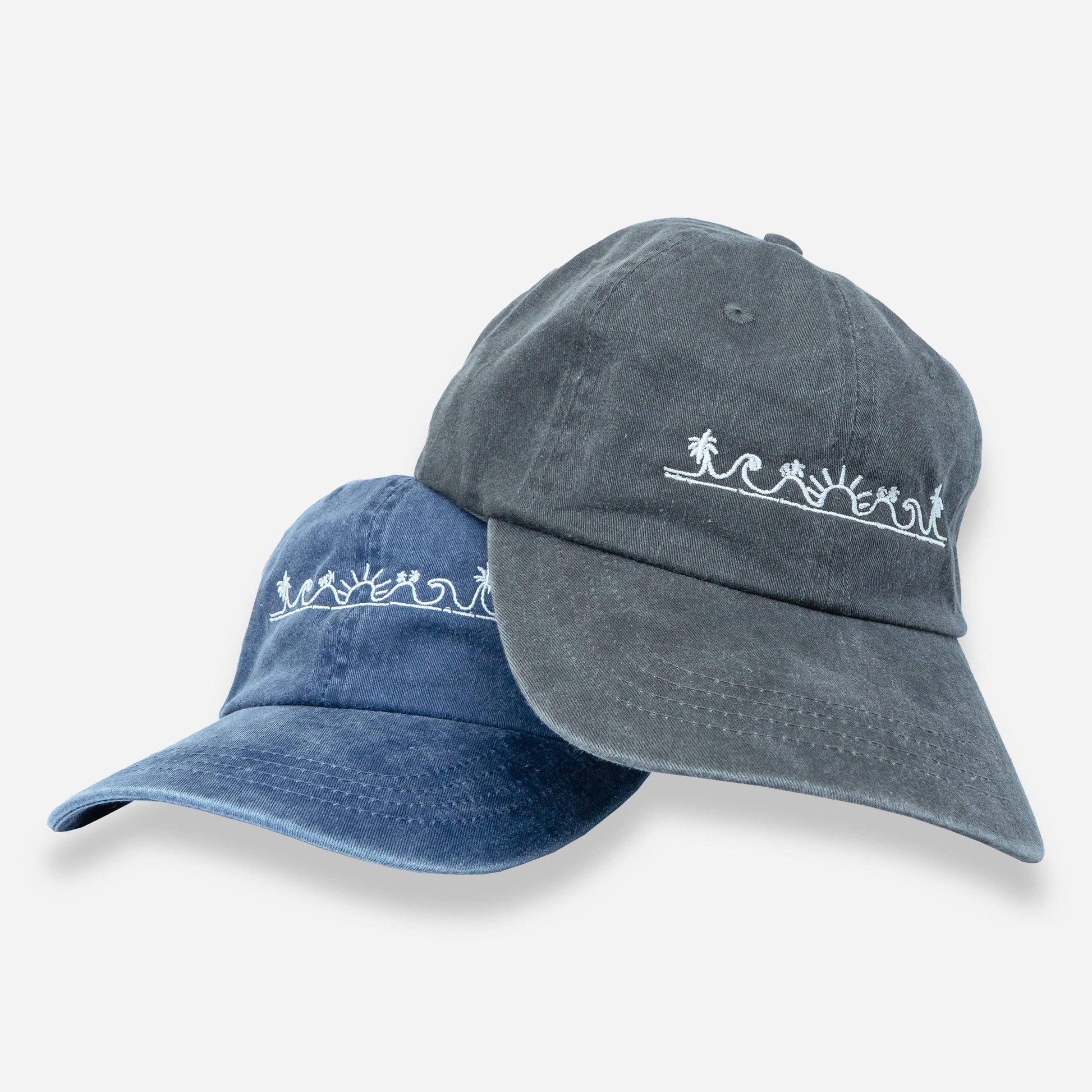 Vapor Apparel Sun Protection P&C - Pigment-Dyed Cap - EM - Beach Landscape