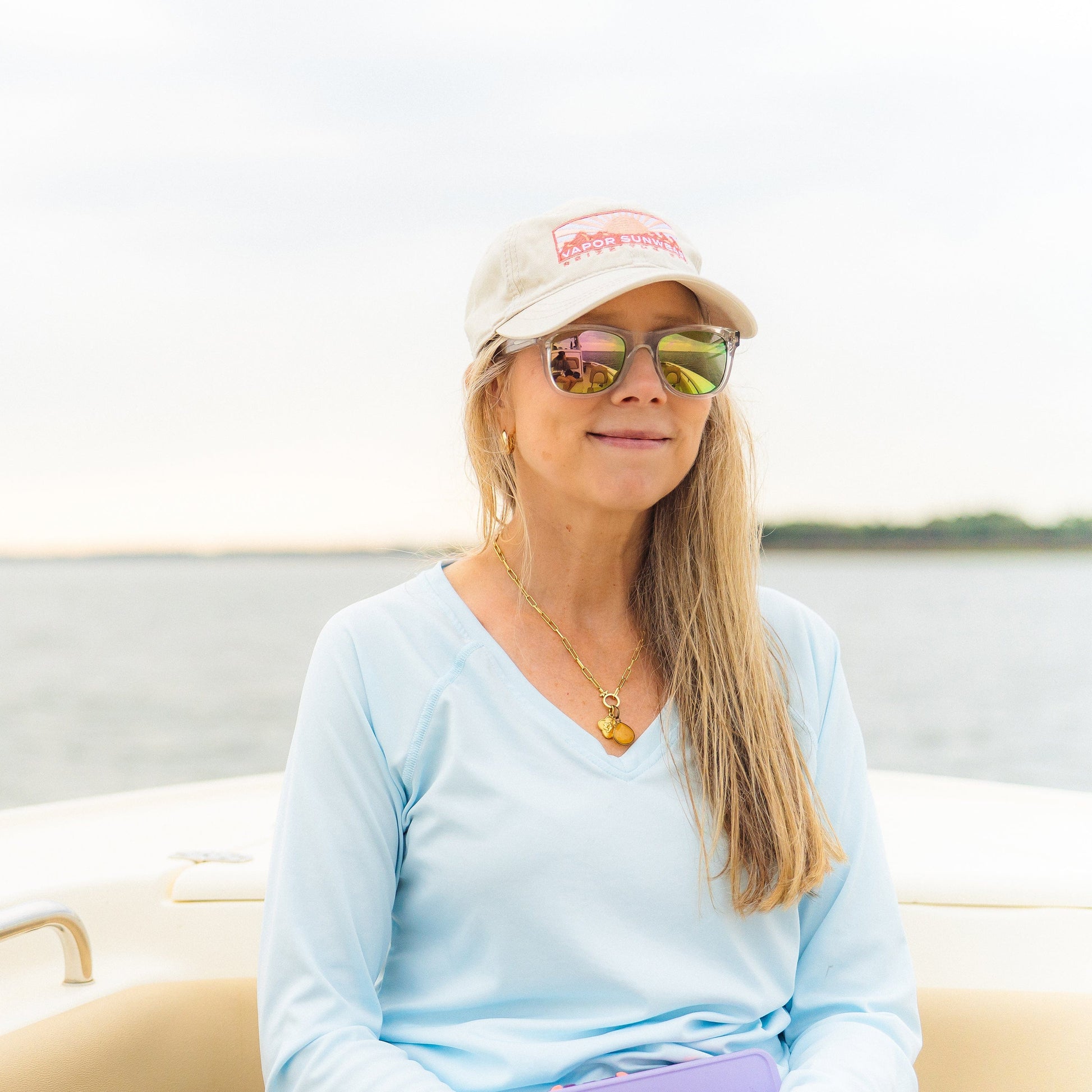 Vapor Apparel Sun Protection Sunset Horizon Cap