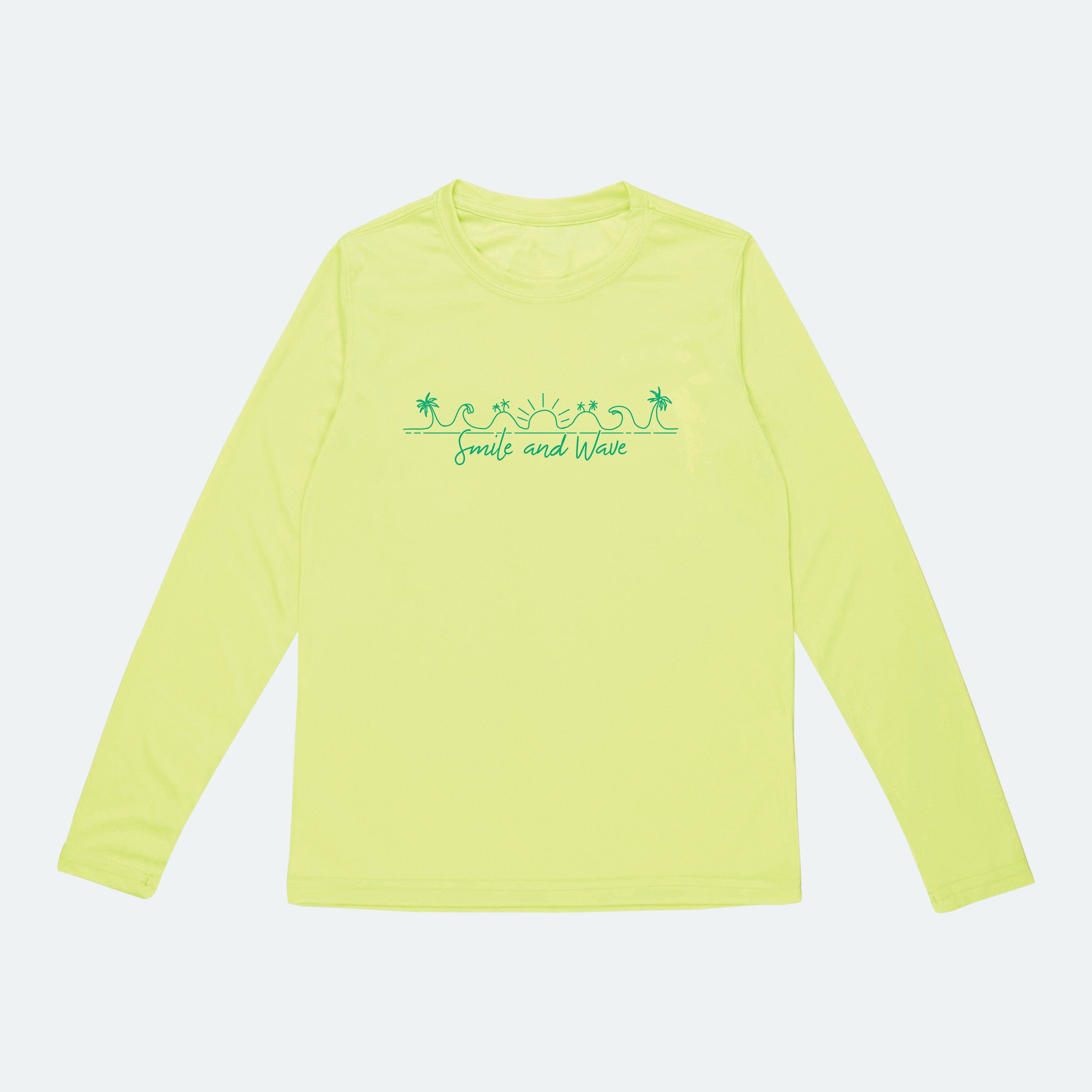 Naptime 半袖SHIRTS-YELLOW Junior Round Neck Tshirt RJ-S092-2456-JRST23- S CITRUS YELLOW