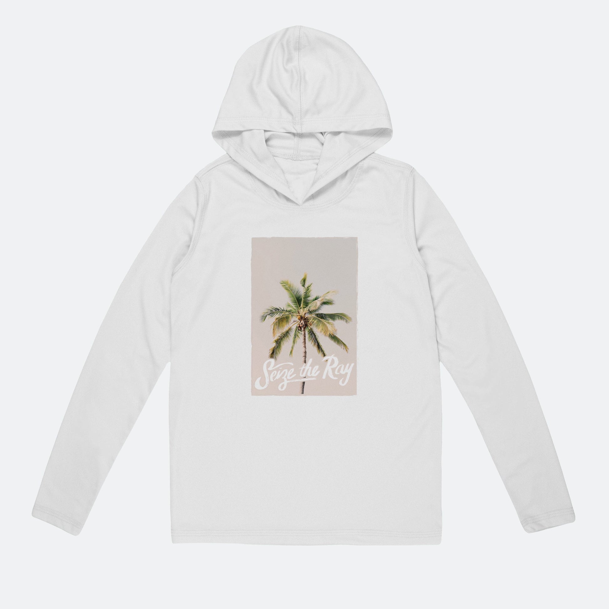 Vapor Apparel Sun Protection Youth Seize the Ray Palm Solar Hoodie