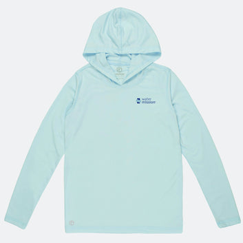 Youth Water Mission Solid Circle Solar Hoodie