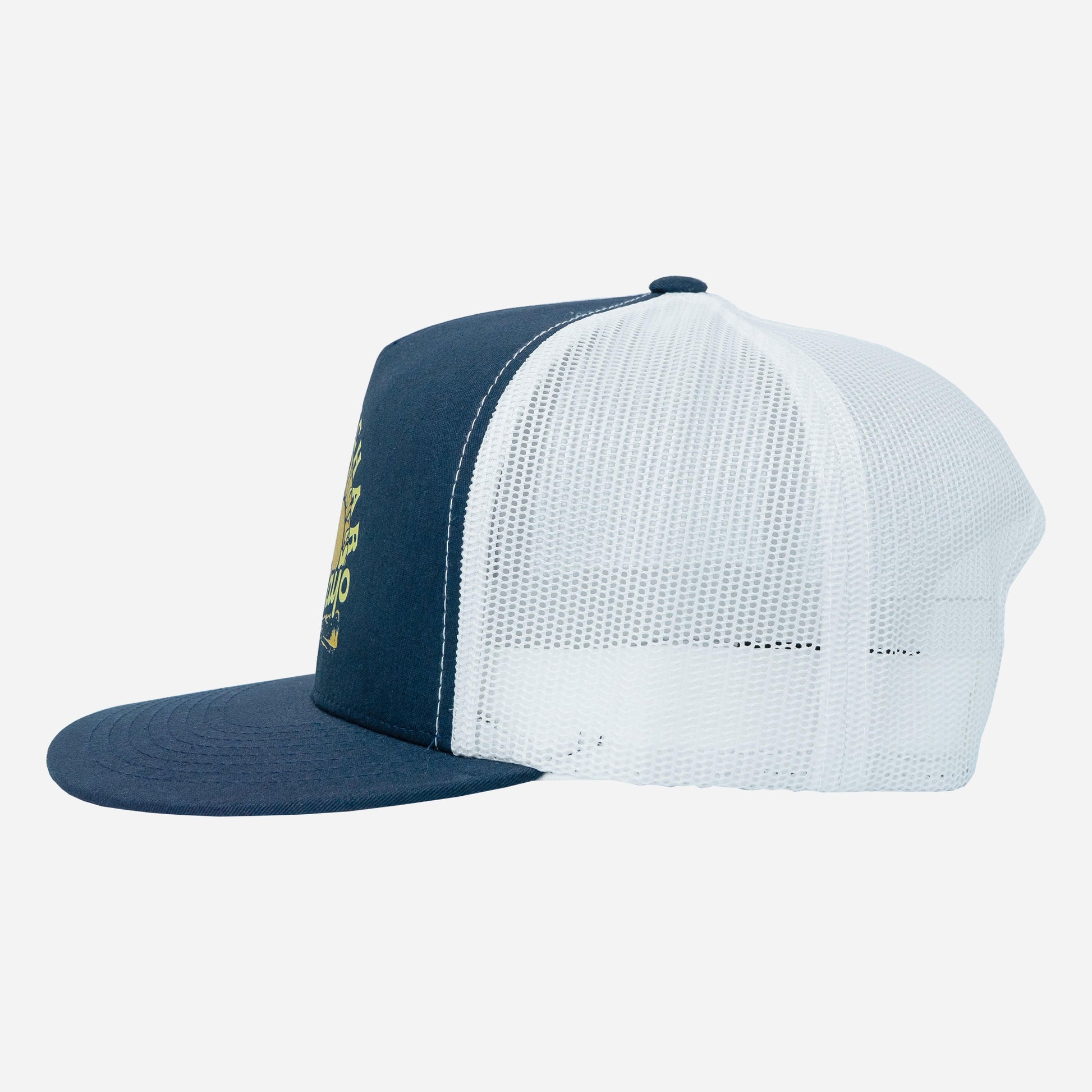 Vapor Apparel Sun Protection YP 5-Panel Classic Trucker - DFX - Skeli Peli - AER - Yellow