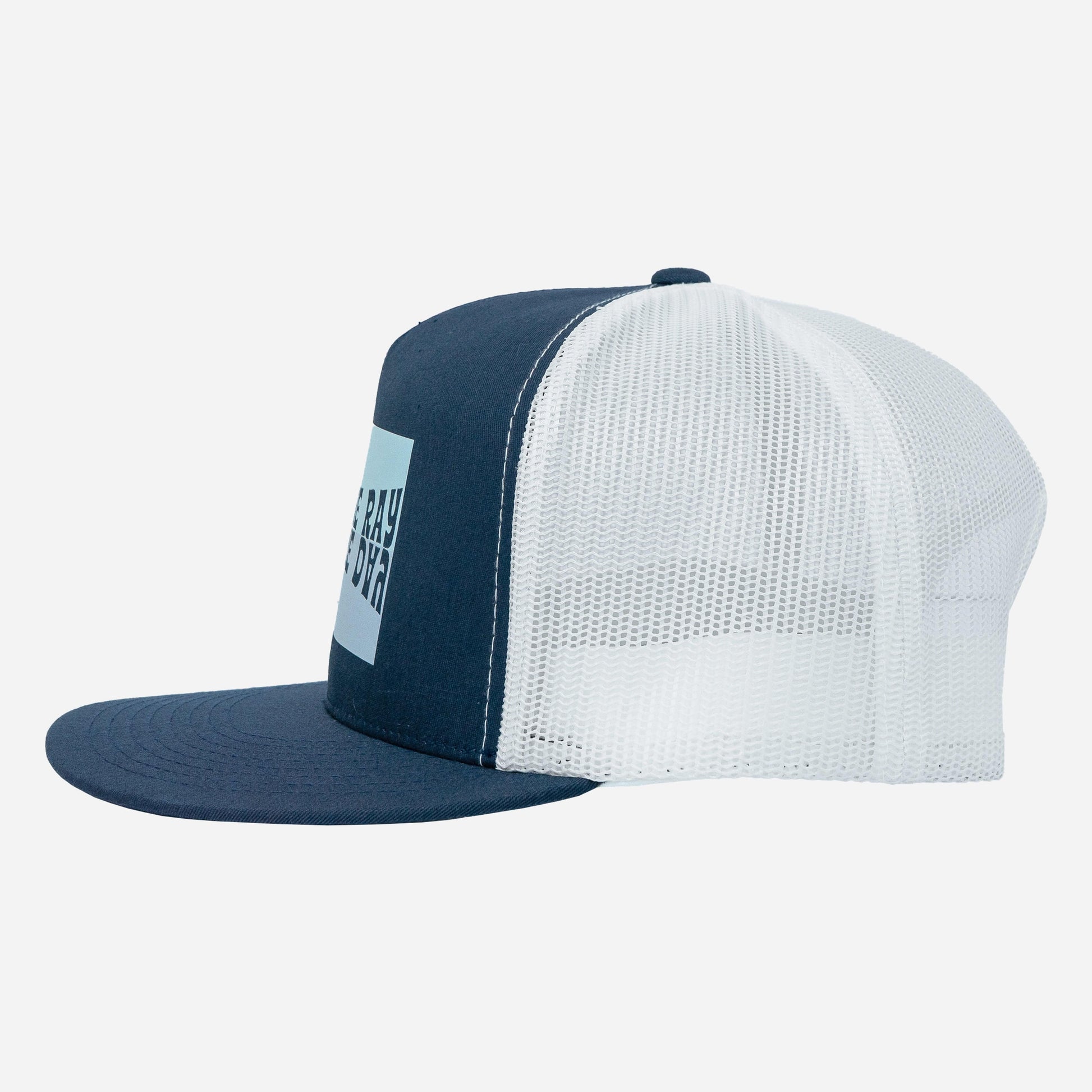 Vapor Apparel Sun Protection YP - 5-Panel Classic Trucker - DTF - STR/Seize the Day Blocks - Blues
