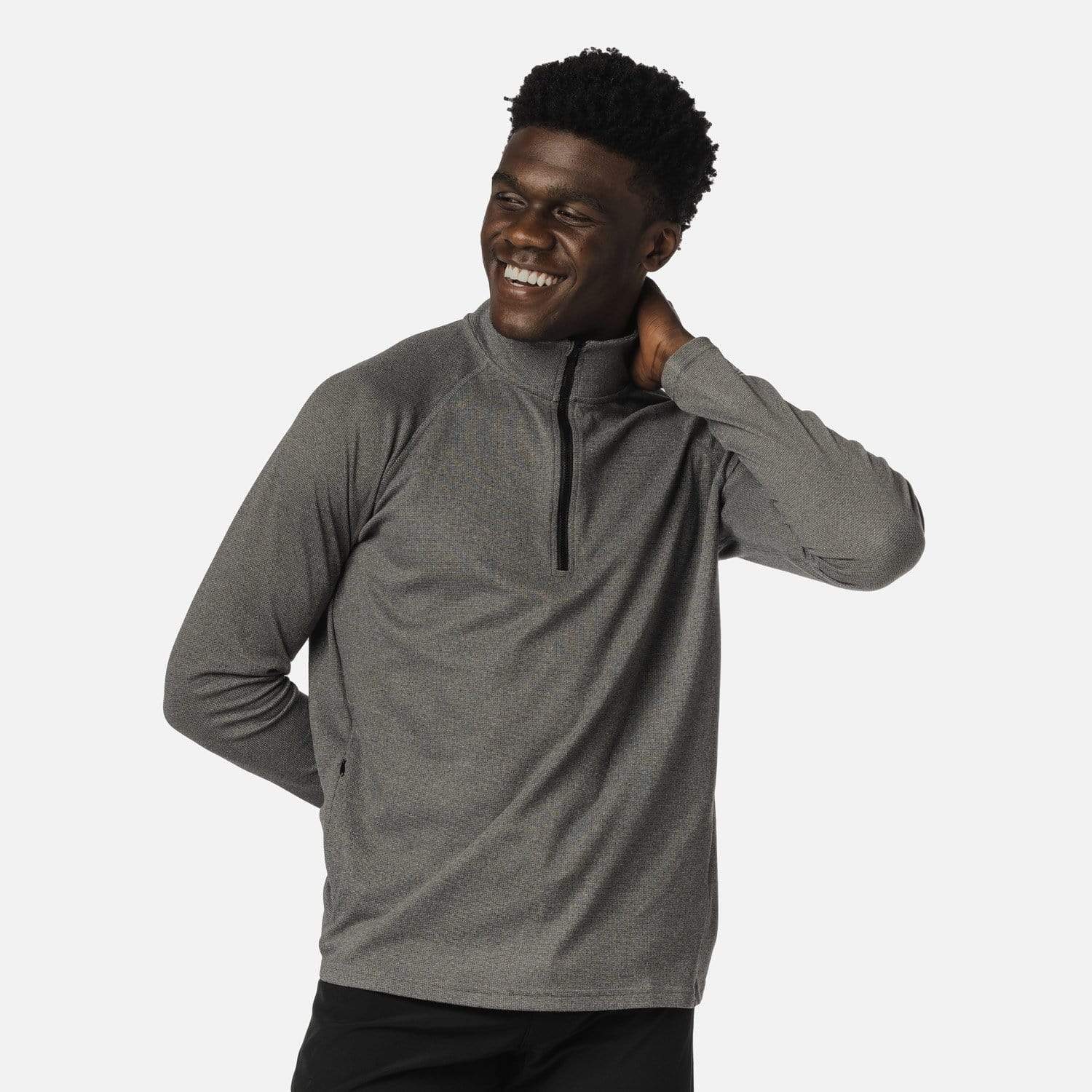 Vapor Apparel Sun Protection Men's Battery Quarter-Zip Pullover