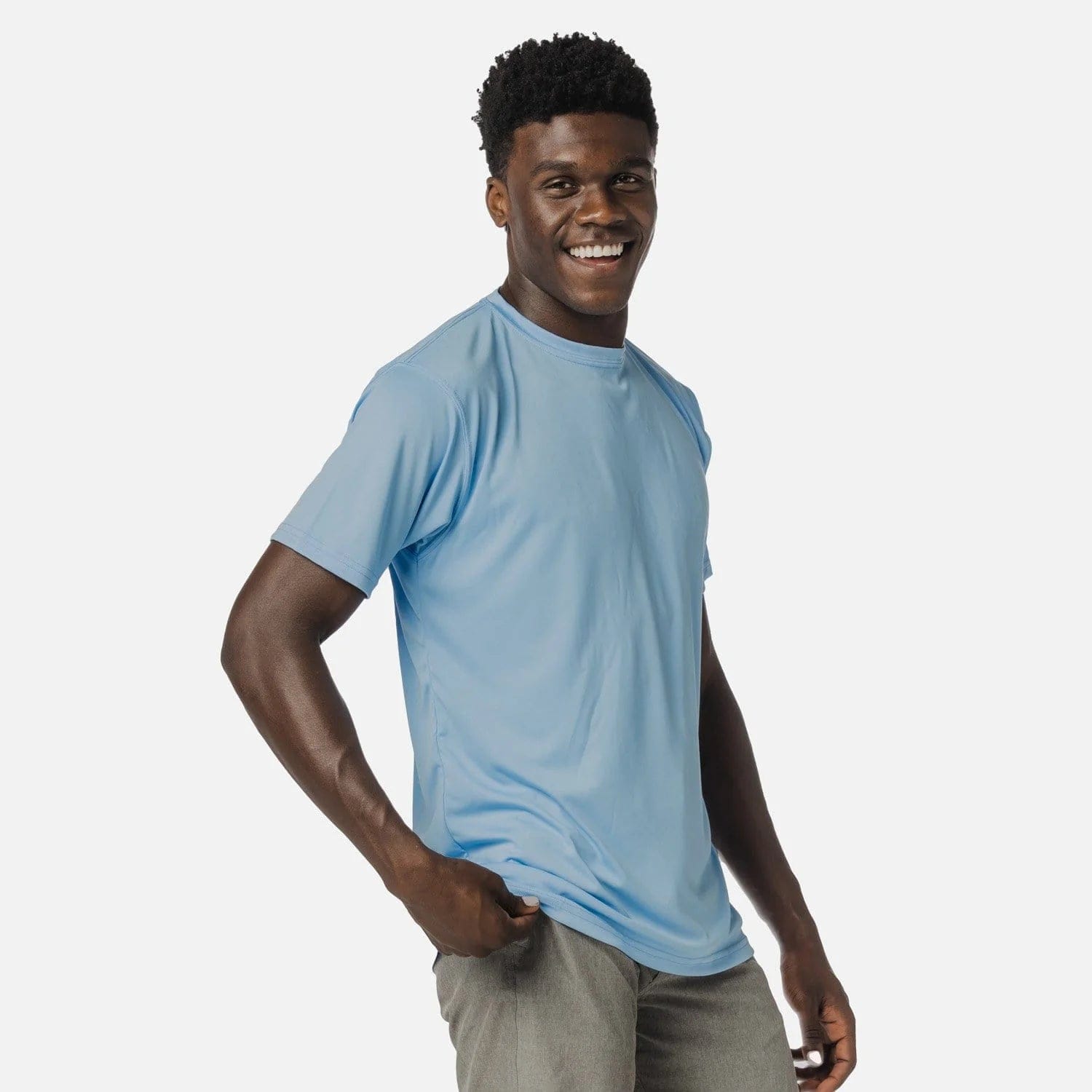Vapor Apparel Sun Protection Men's Solar Short Sleeve Shirt