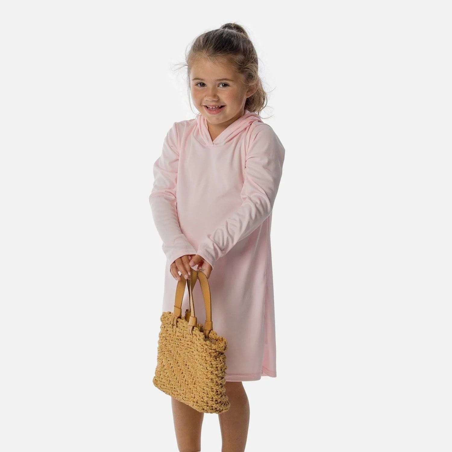 Vapor Apparel Toddler Solar Hooded Dress, Arctic Blue, 5T Vapor Apparel Toddler Solar Hooded Dress, Arctic Blue, 5T