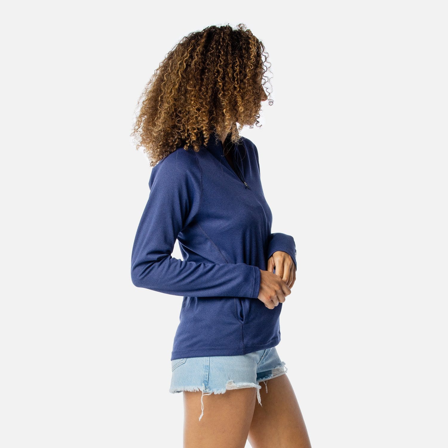 Vapor Apparel Sun Protection Women's Battery Quarter-Zip Pullover