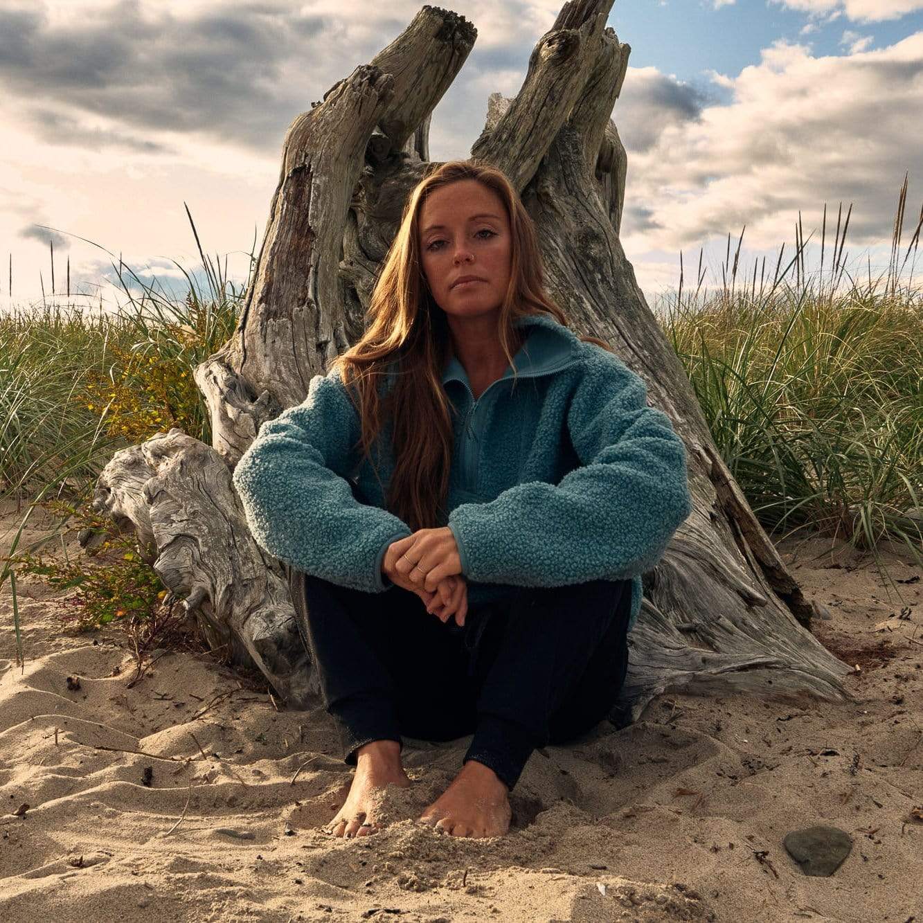 Vapor Apparel Sun Protection Women's Headwind Sherpa Pullover