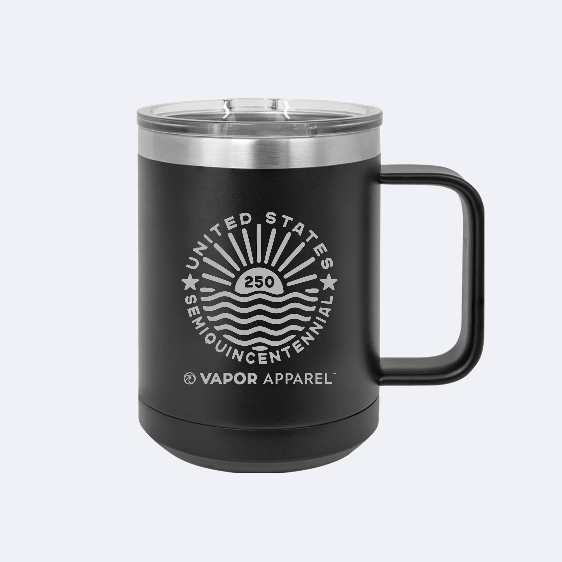 Vapor Apparel Sun Protection 250 Sunrays 15oz Coffee Tumbler