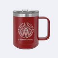 Vapor Apparel Sun Protection 250 Sunrays 15oz Coffee Tumbler