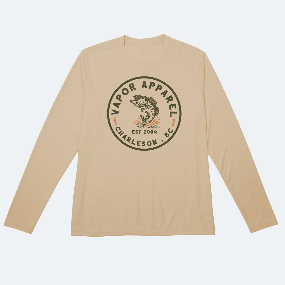 Vapor Apparel Sun Protection Bass Stamp Solar Long Sleeve
