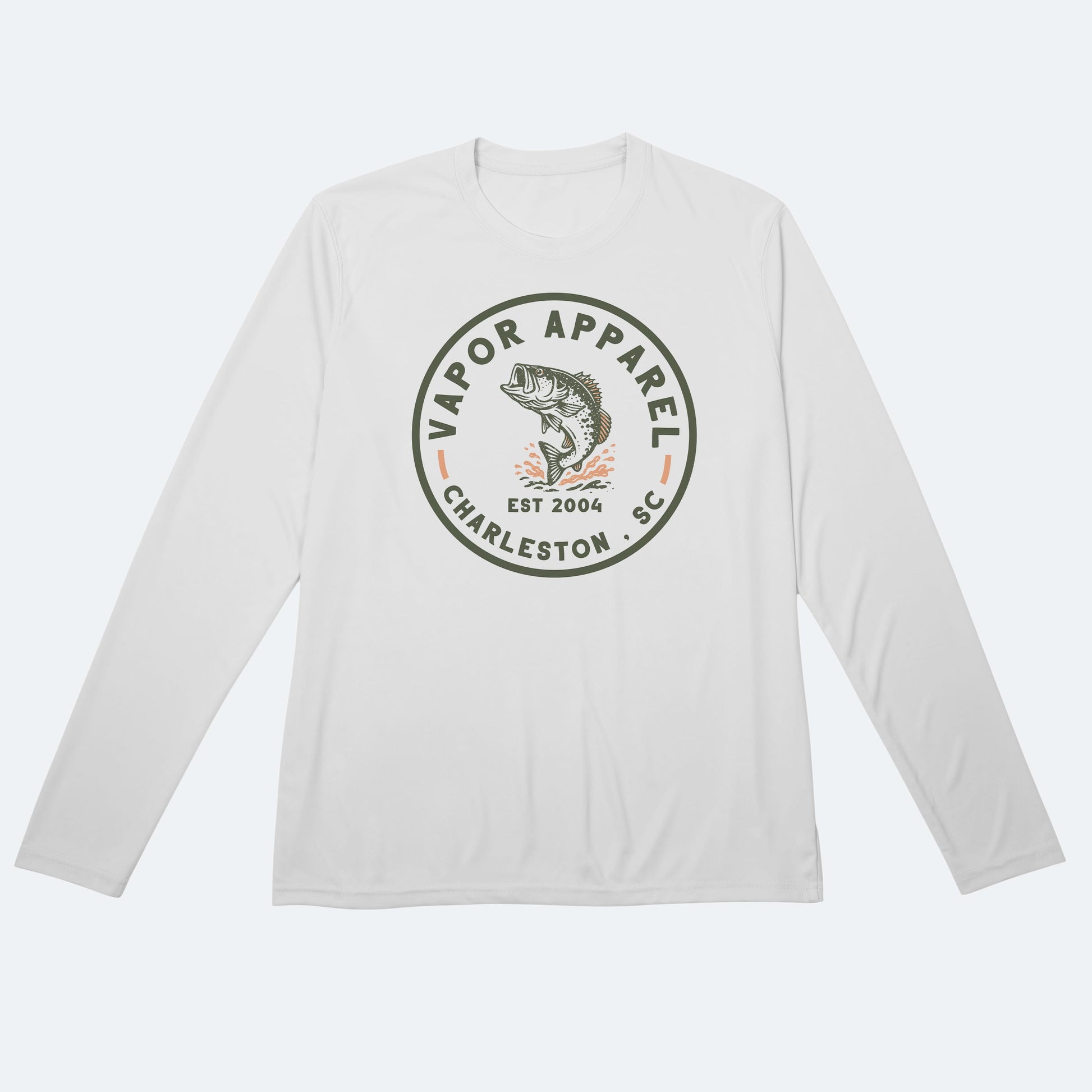 Vapor Apparel Sun Protection Bass Stamp Solar Long Sleeve
