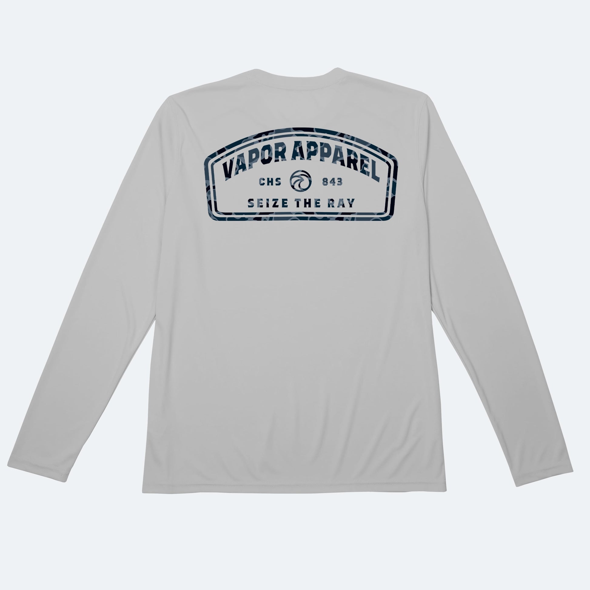 Vapor Apparel Sun Protection Blue Camo Solar Long Sleeve