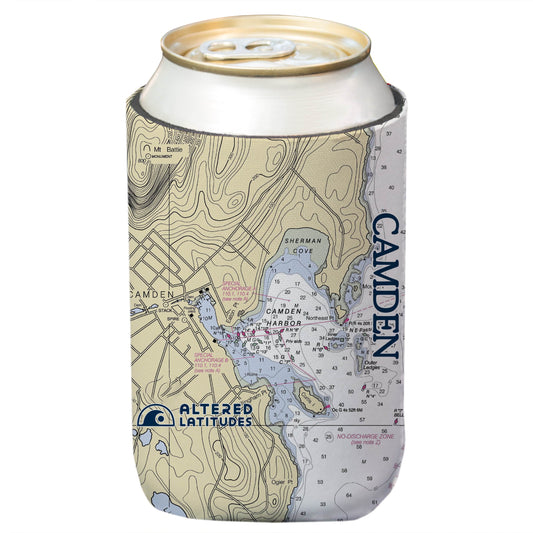 Camden Chart Can Cooler (4-Pack)