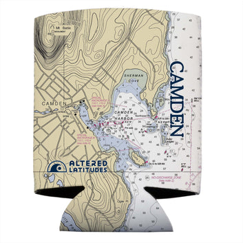 Camden Chart Can Cooler (4-Pack)