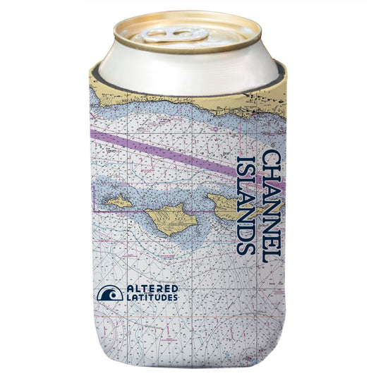 Channel Islands Chart Can Cooler (4-Pack)