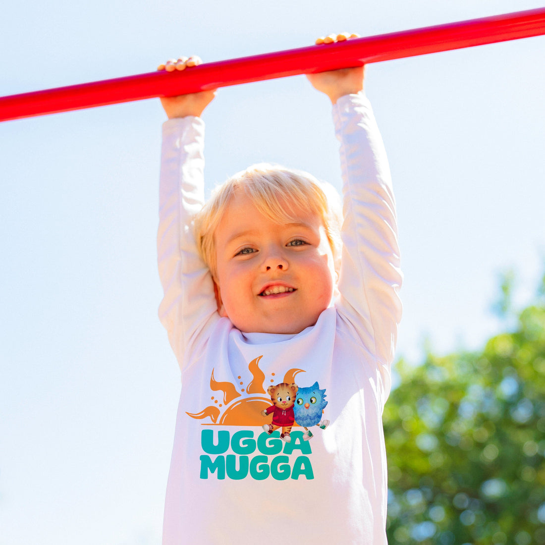 Vapor Apparel Sun Protection Daniel Tiger Ugga Mugga Sun Toddler Solar Long Sleeve