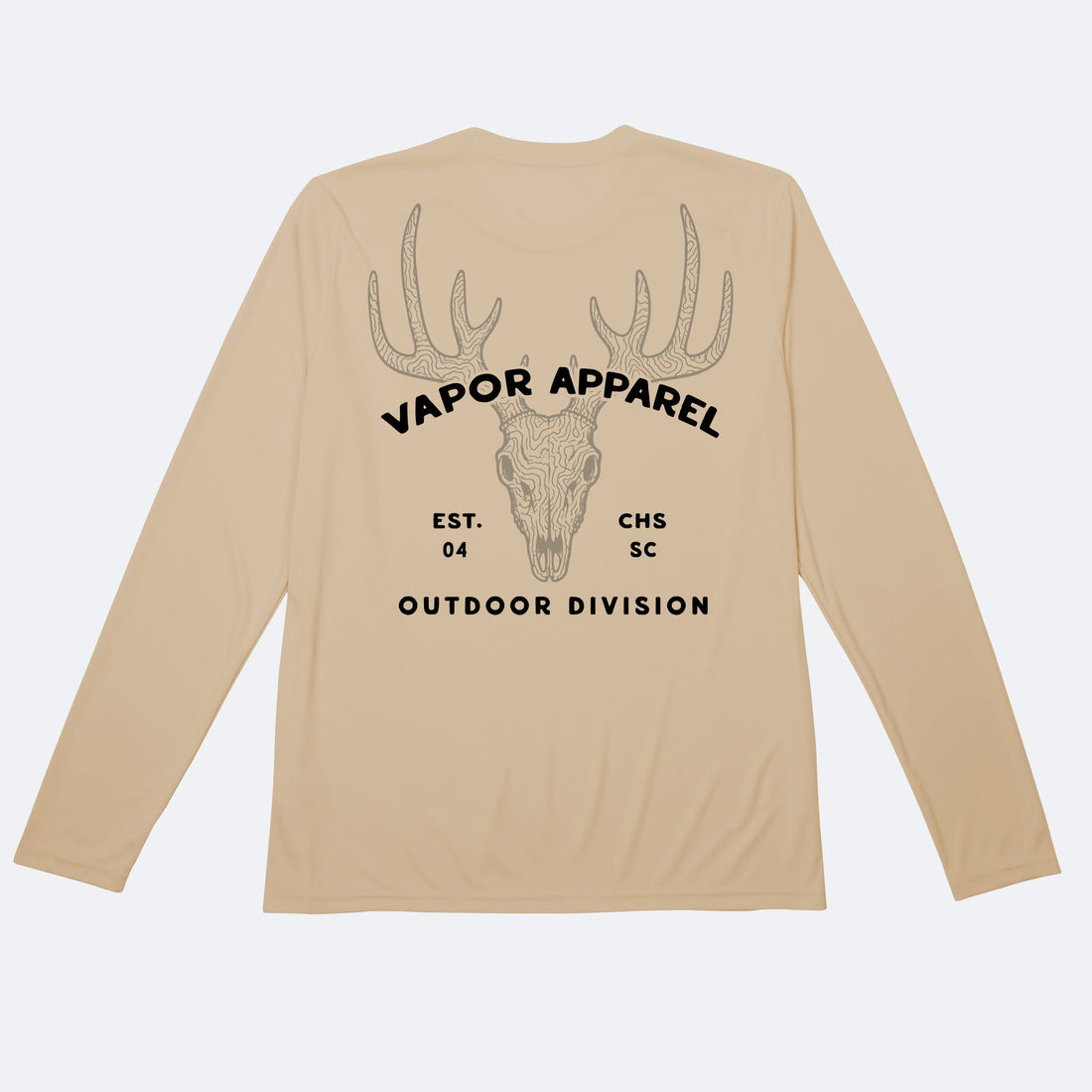 Vapor Apparel Sun Protection Deer Skull Solar Long Sleeve