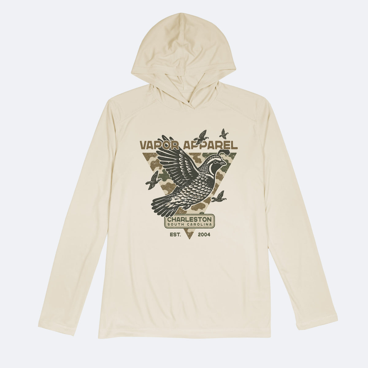 Vapor Apparel Sun Protection Field Quail Solar Hoodie