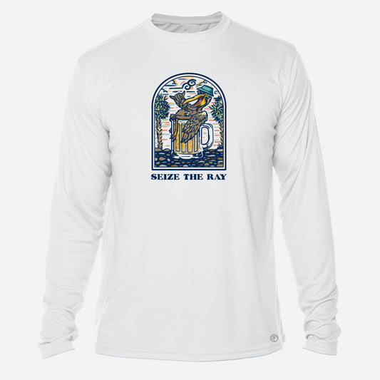 Spool Noise Fishing T-shirt, Sports Long Sleeve T-shirt Dryfit UV UPF  50,t-shirts for men, Kayaking T-shirt,summer shirts for men, Big Mouth  Fish