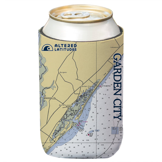 Garden City Chart Can Cooler (4-Pack)