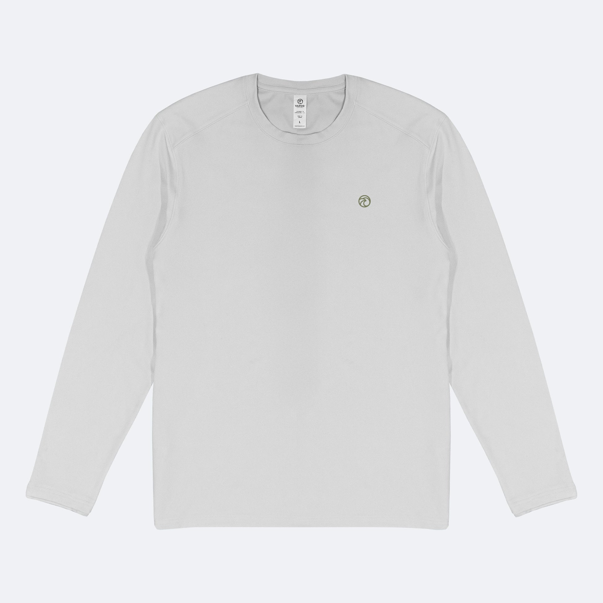 Vapor Apparel Sun Protection Heron Stripes Midweight Long Sleeve
