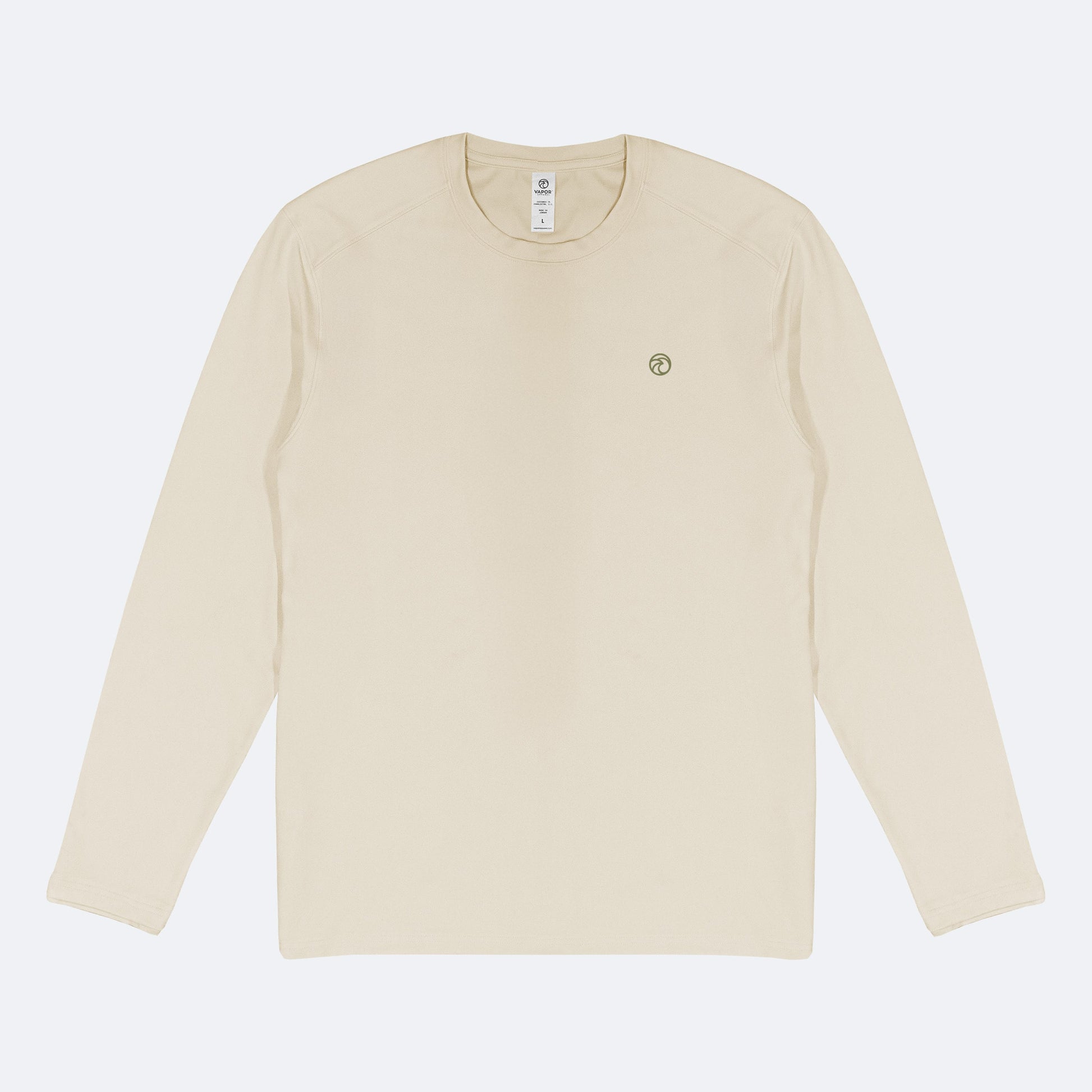 Vapor Apparel Sun Protection Heron Stripes Midweight Long Sleeve