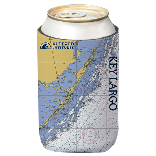 Key Largo Chart Beverage Cooler (4-Pack)