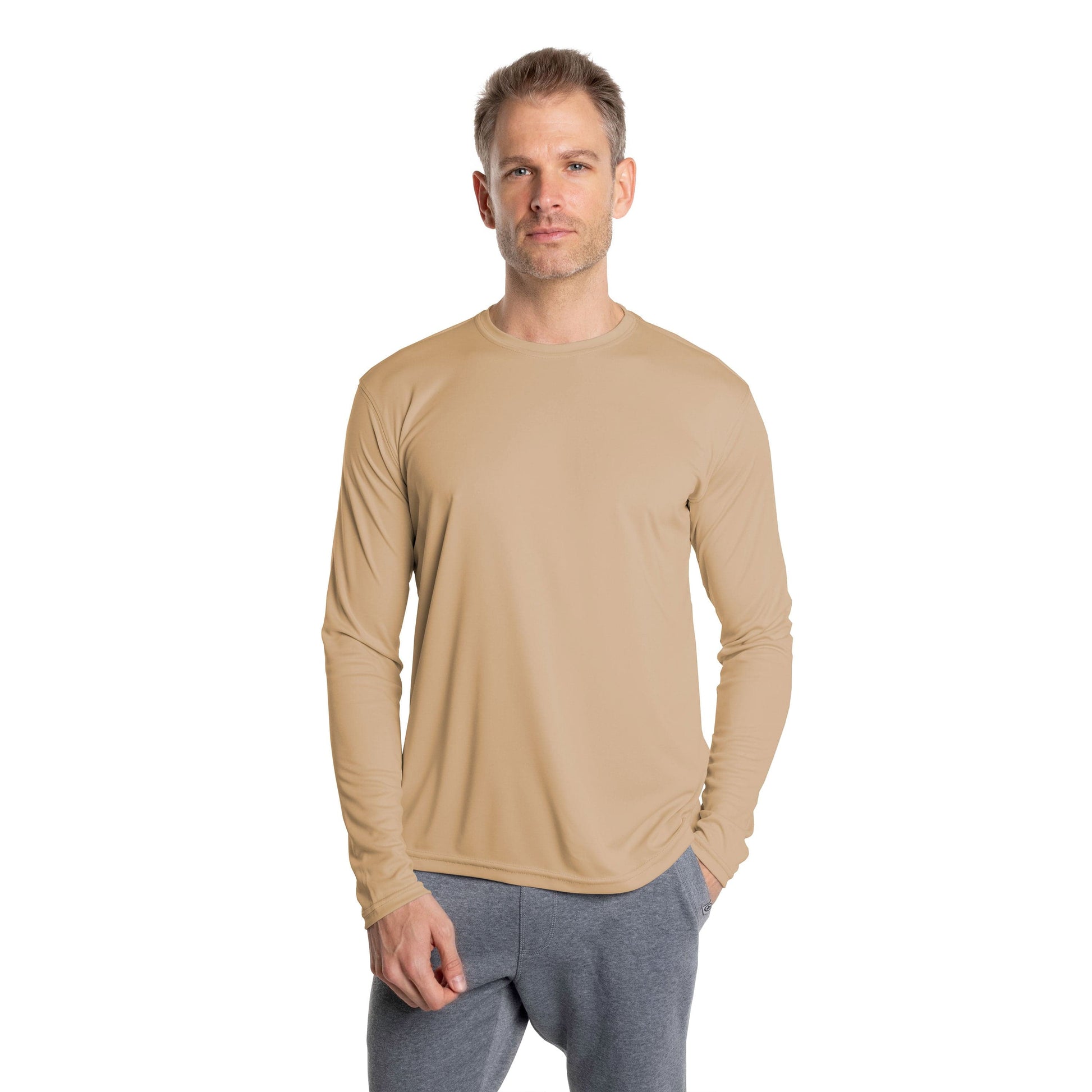 Vapor Apparel Sun Protection Made in USA Men's Solar Long Sleeve