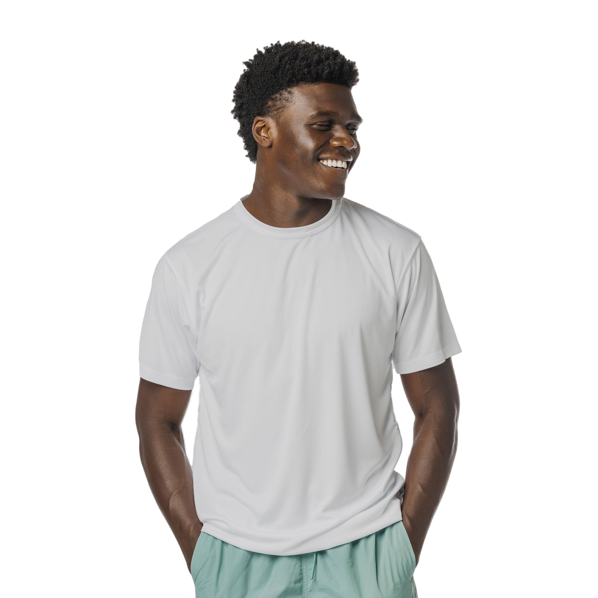 Vapor Apparel Sun Protection Made in USA Men's Solar Short Sleeve