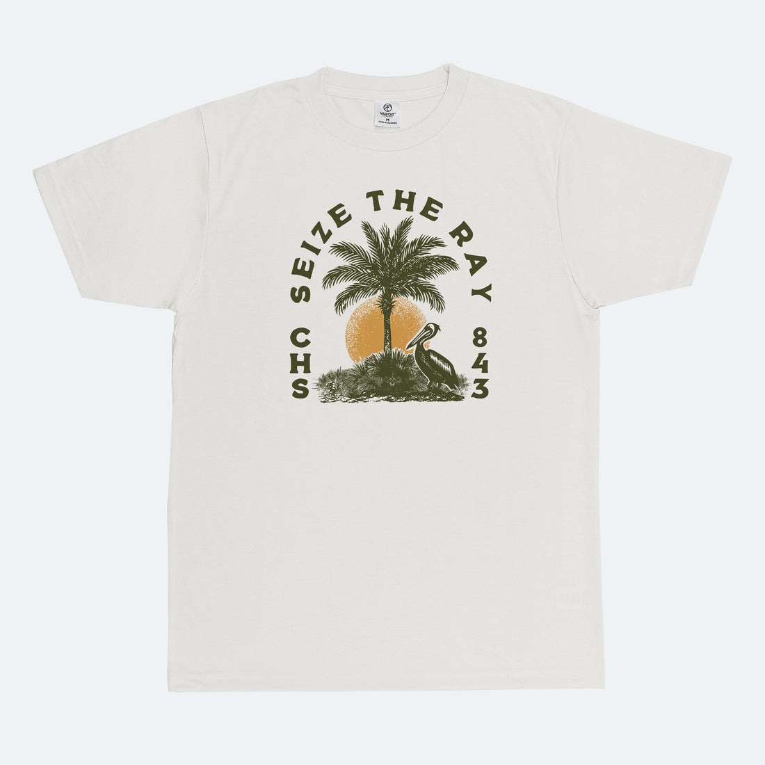Vapor Apparel Sun Protection Marsh Pelican SpunSoft Tech Short Sleeve