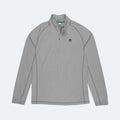 Vapor Apparel Sun Protection Men's Black Wave 365 Quarter-Zip