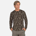 Vapor Apparel Sun Protection Men's Bottomland Camo Midweight Long Sleeve