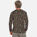 Vapor Apparel Sun Protection Men's Bottomland Camo Midweight Long Sleeve