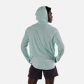 Vapor Apparel Sun Protection Men's Eco Sol Zippered Sleeve Hoodie