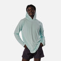 Vapor Apparel Sun Protection Men's Eco Sol Zippered Sleeve Hoodie