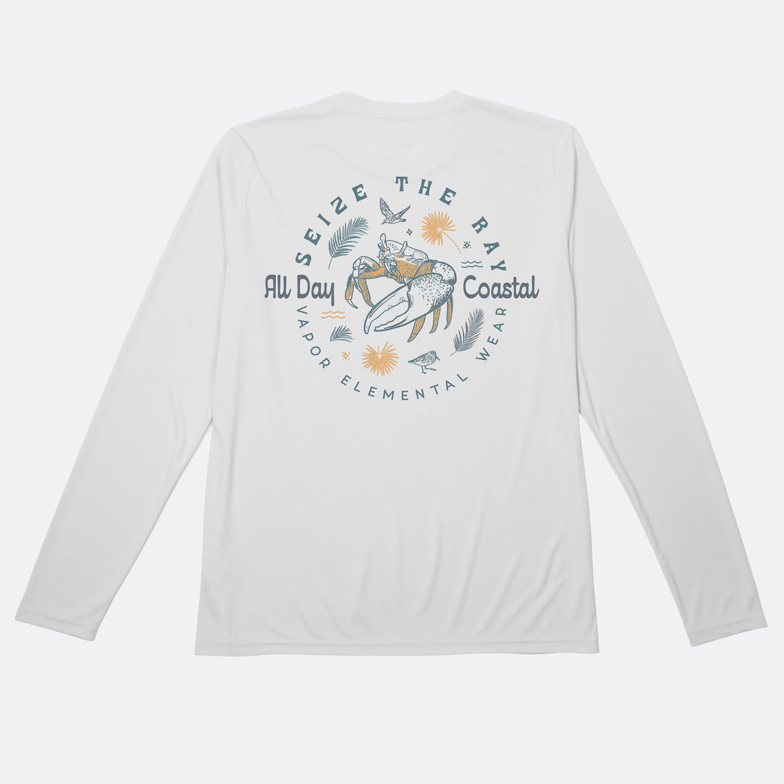 Vapor Apparel Sun Protection Men's Fiddler Crab Solar Long Sleeve