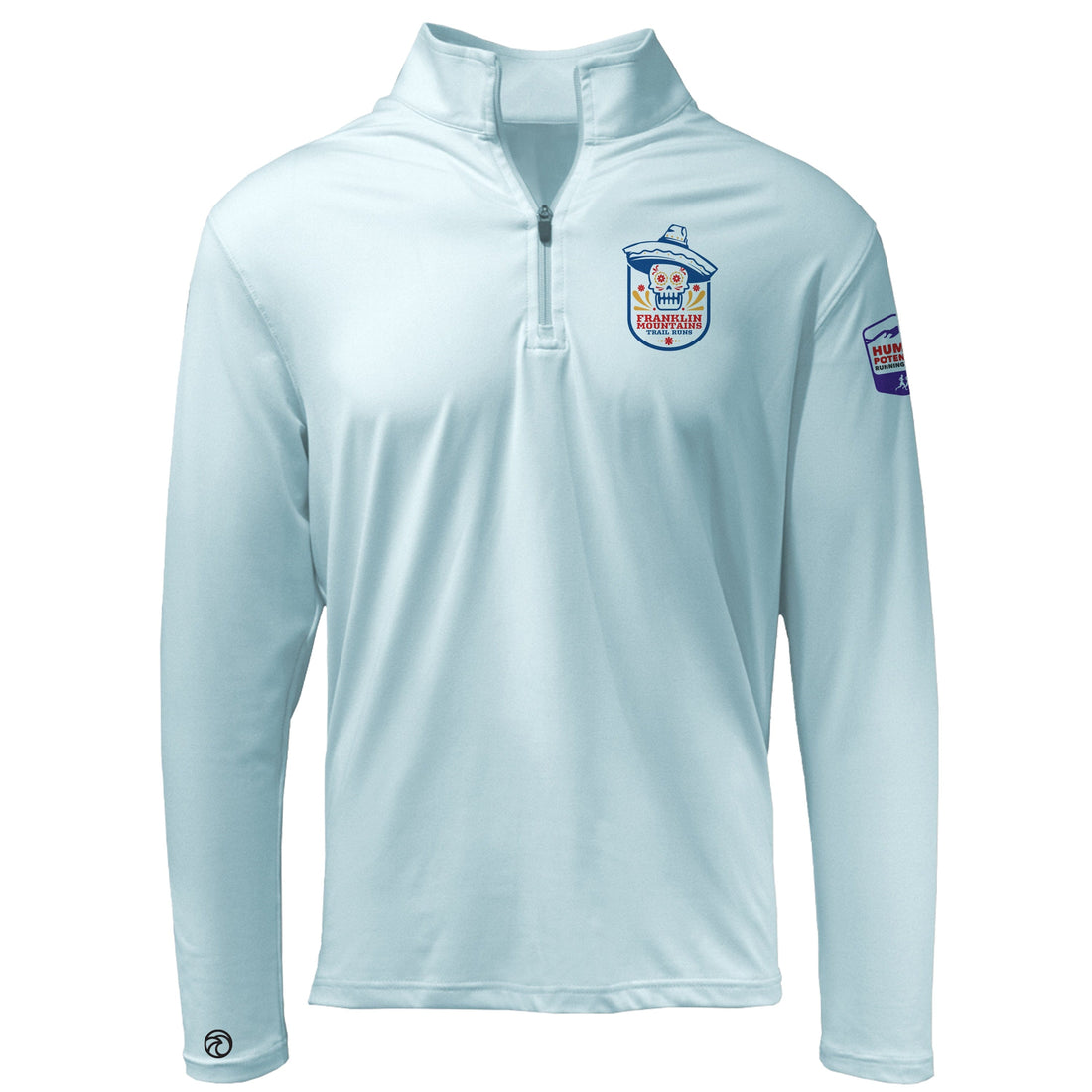 Vapor Apparel Sun Protection Men's Franklin Mountains Midweight Quarter-Zip