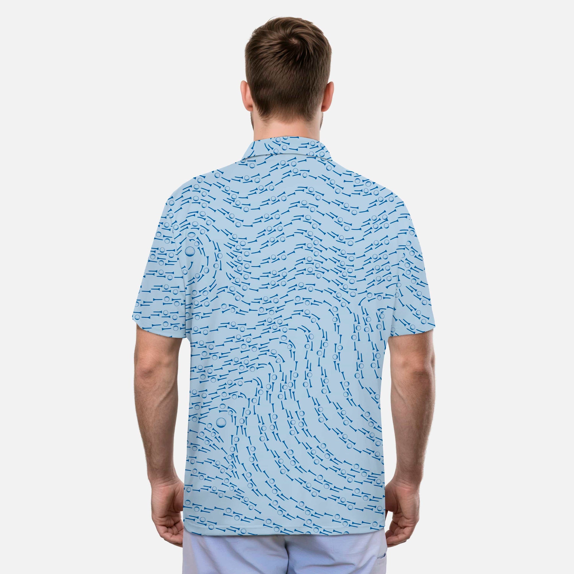 Vapor Apparel Sun Protection Men's Golf Tees Midweight Polo