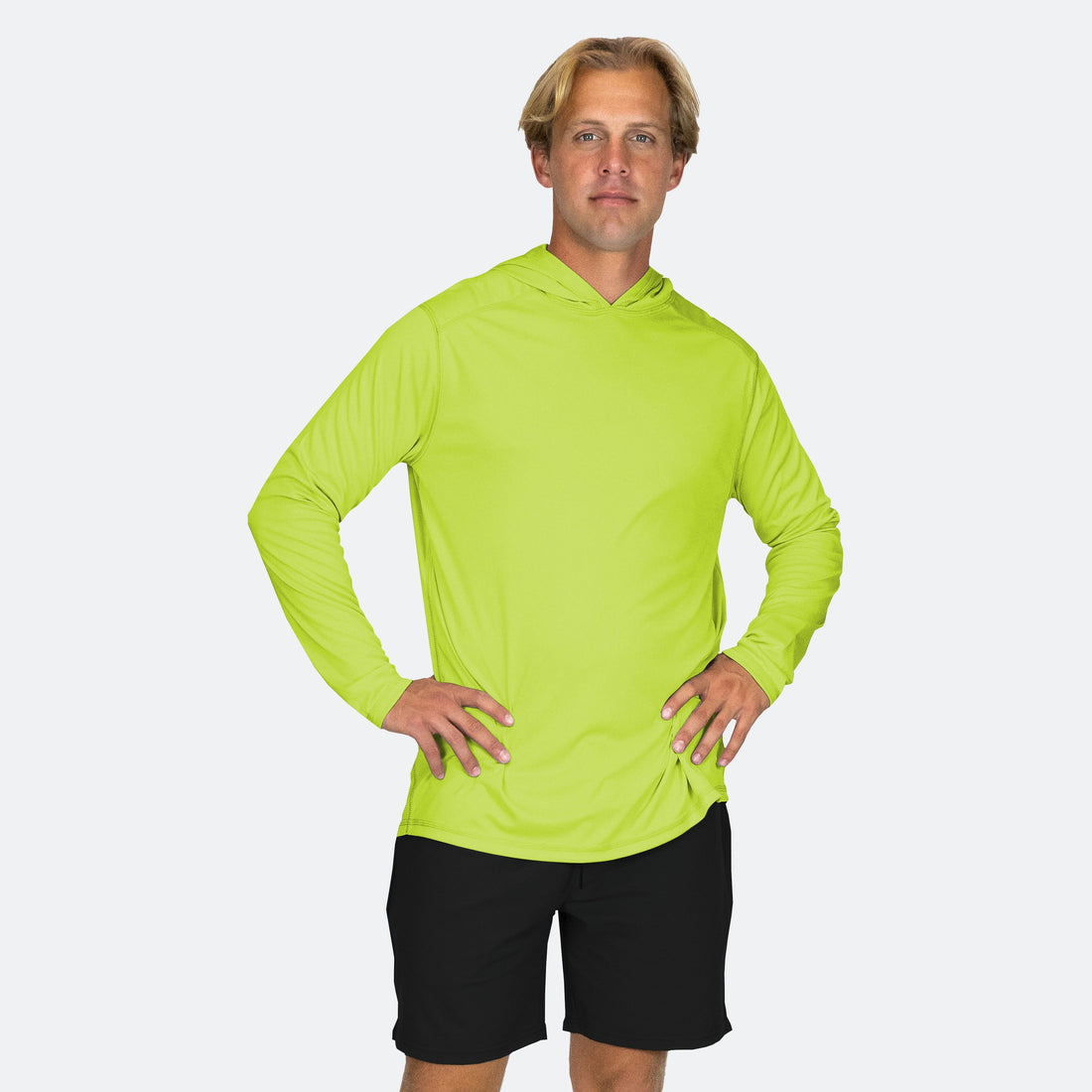 Vapor Apparel Sun Protection Men's Hi-Viz Solar Hoodie