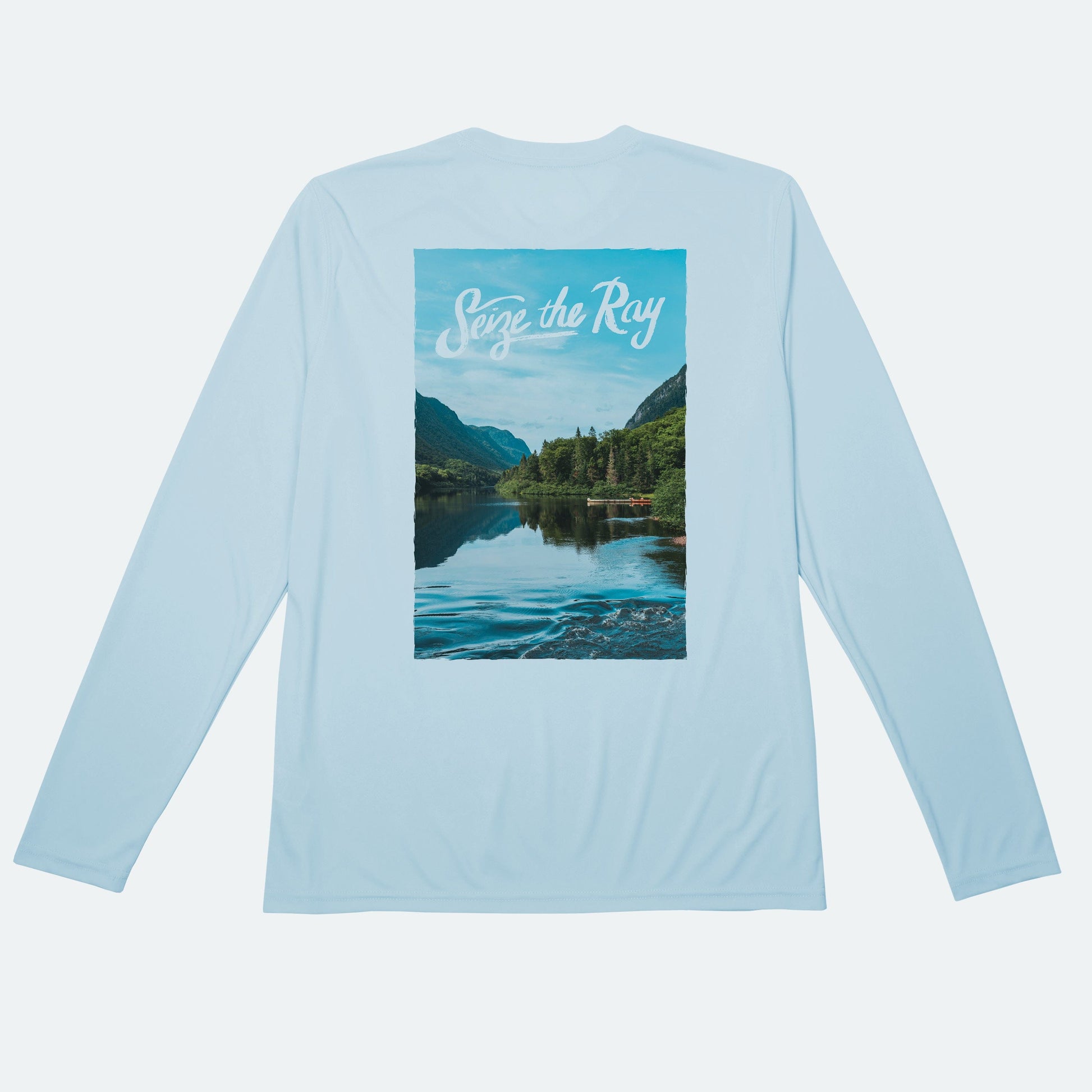 Vapor Apparel Sun Protection Men's Lakeside Views Solar Long Sleeve