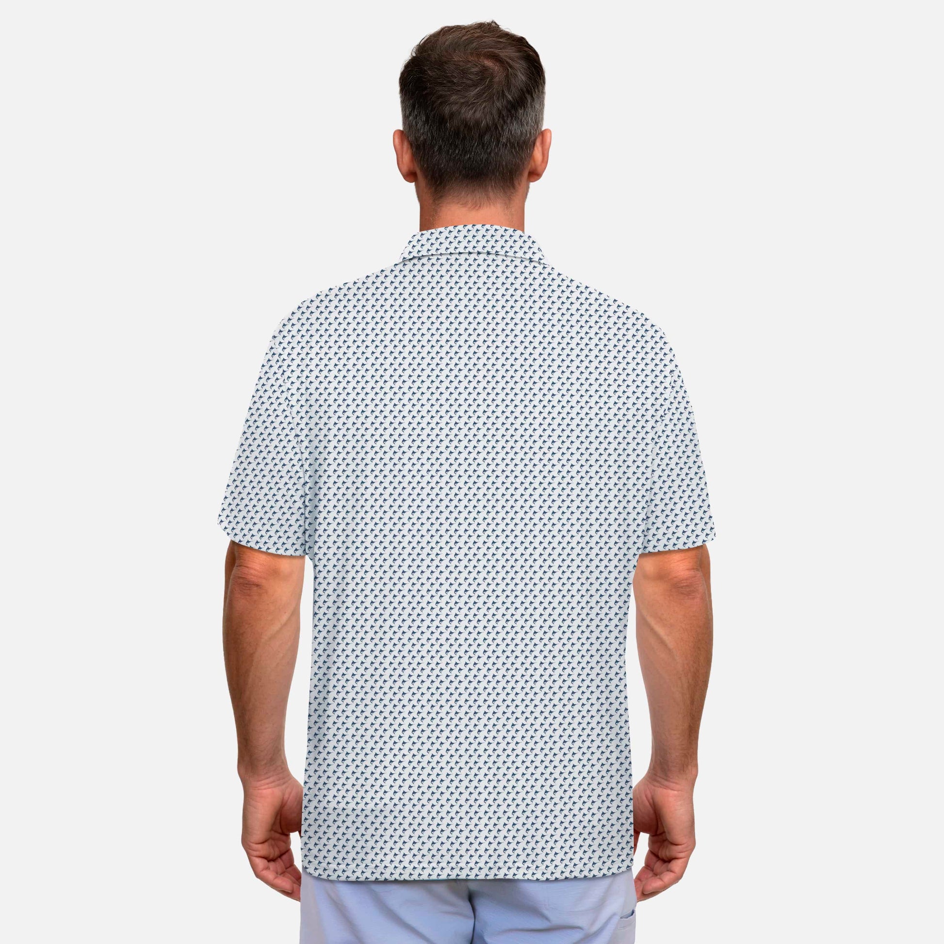 Vapor Apparel Sun Protection Men's Marlin Midweight Polo