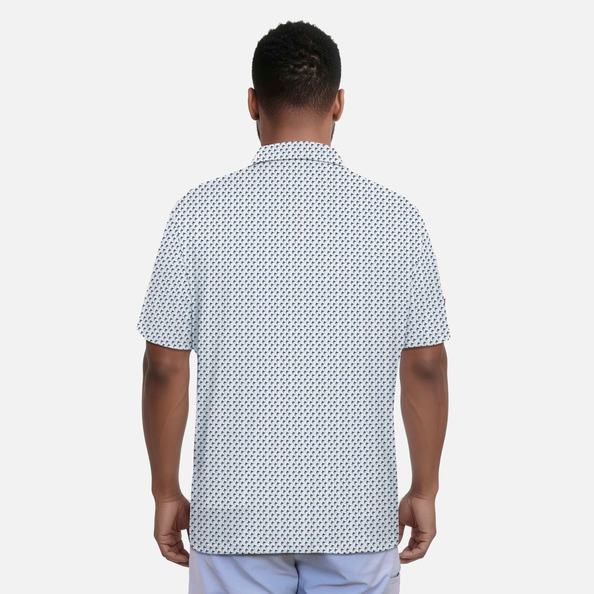 Vapor Apparel Sun Protection Men's Marlin Midweight Polo