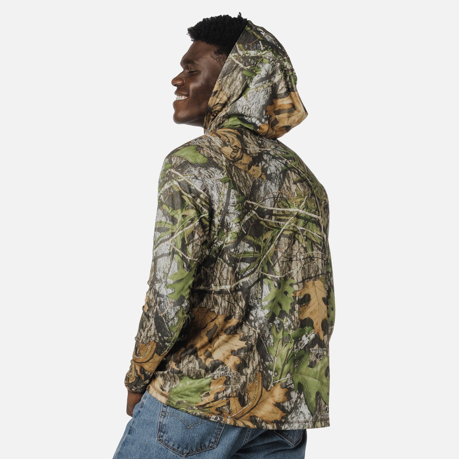 Mens mossy oak outlet hoodie