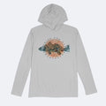 Vapor Apparel Sun Protection Men's Oyster Fish Solar Hoodie