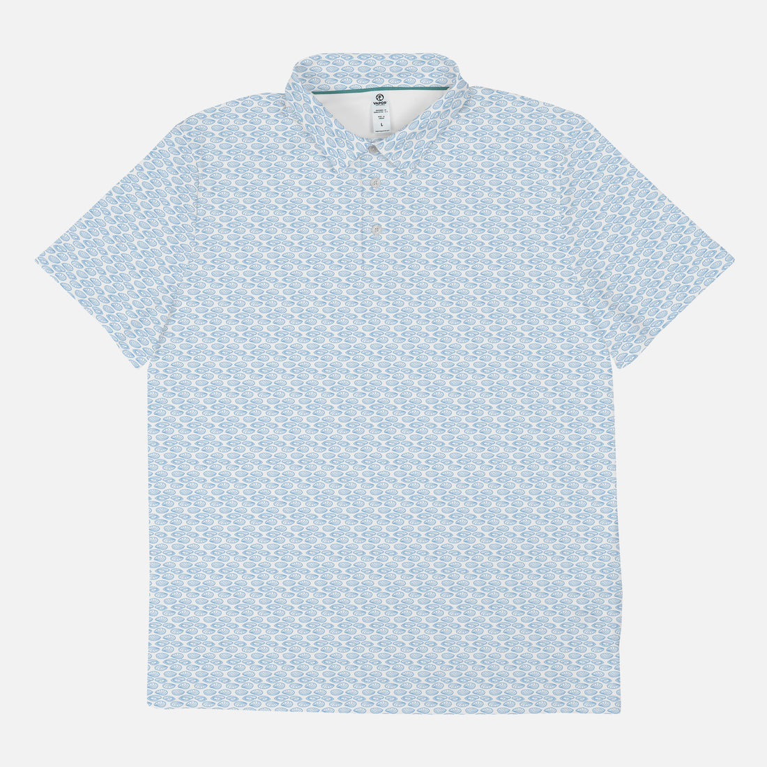 Vapor Apparel Sun Protection Men's Oyster Midweight Polo