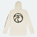 Vapor Apparel Sun Protection Men's Palm Print Wave Solar Hoodie