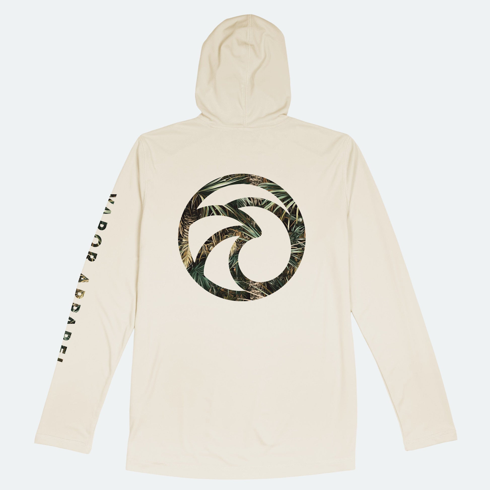 Vapor Apparel Sun Protection Men's Palm Print Wave Solar Hoodie