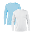 Vapor Apparel Sun Protection Men's Solar Long Sleeve 2-Pack